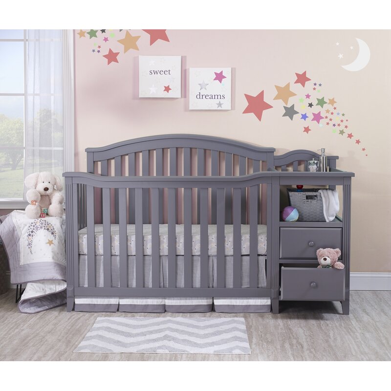 Sorelle Berkley 4 in 1 Convertible Crib and Changer Reviews Wayfair